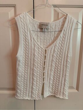 NWOT INDUSTRY SWEATER VEST SIZE M